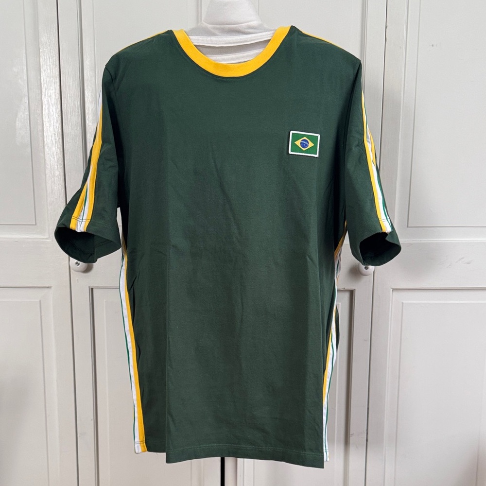 Green and Yellow Men's Shirt